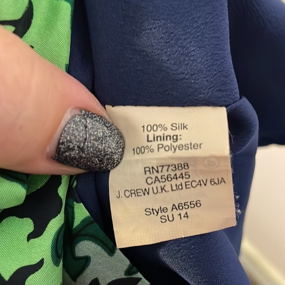 J. Crew Multicolor Geometric Dress - Picture 7 of 16